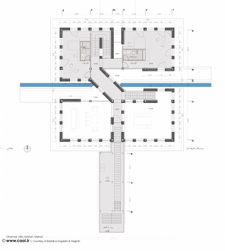 ghamsar villa first floor plan