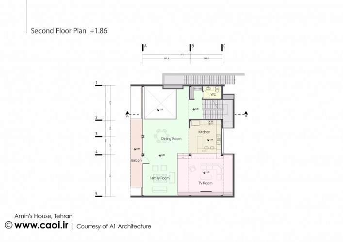 Amin   s House second floor plan  3 