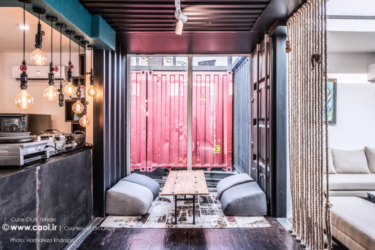 Cube Club in Tehran On Office container architecture  19 