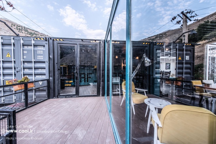 Cube Club in Tehran On Office container architecture  25 
