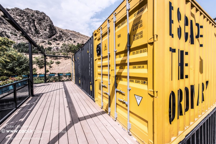 Cube Club in Tehran On Office container architecture  7 