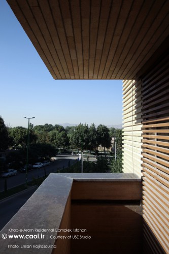Khab-e-Aram Residential Complex in Isfahan, USE Studio, Modern Apartment, مجتمع مسکونی خواب آرام, گروه طراحی فضا رویداد شهر, آپارتمان مسکونی