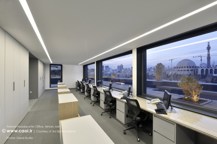 Fantoni headquarter office  in Tehran by 3rd skin Architects Iranian Architecture  8 