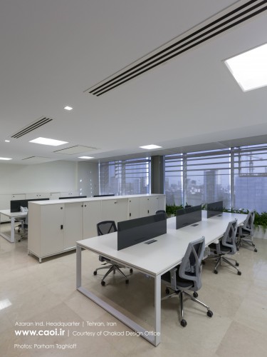 دفتر مرکزی آذران, دفتر طراحی چکاد, Azaran Ind. Headquarter, Chakad Design Office