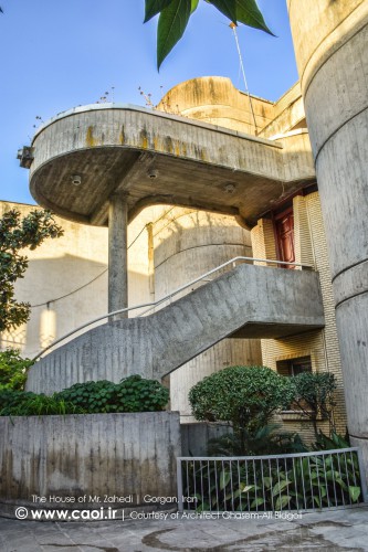 The house of Mr.Zahedi in Gorgan in Iran by Architect GhasemAli Bidgoli  3 