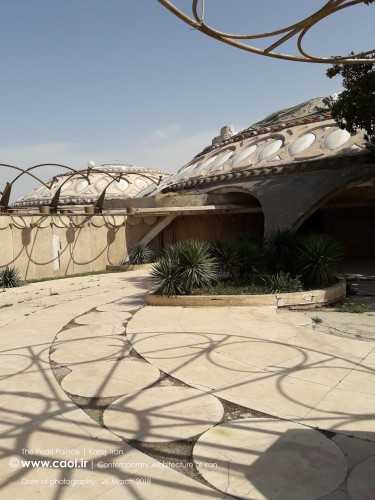 The Pearl Palace in Karaj Iran by Frank Lloyd Wright Foundation Photo by CAOI  3 