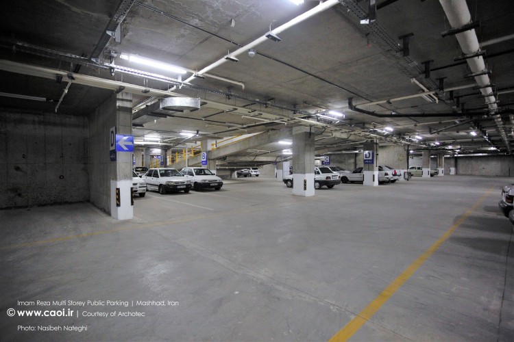 Imam Reza multi storey public parking in Mashhad Iran  25 