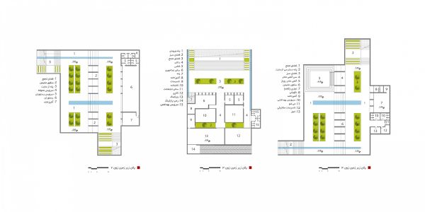 Golshahr Mosque and Plaza in Karaj by Saffar Studio Plans  4 