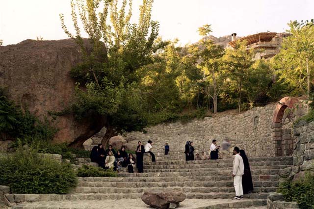 Ferdowsi Garden extension of Jamshidiye stone park in Tehran  21 