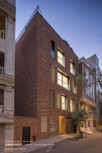Ozgol Apartment in Tehran by Hooba Design Group Modern Apartment Design  2 