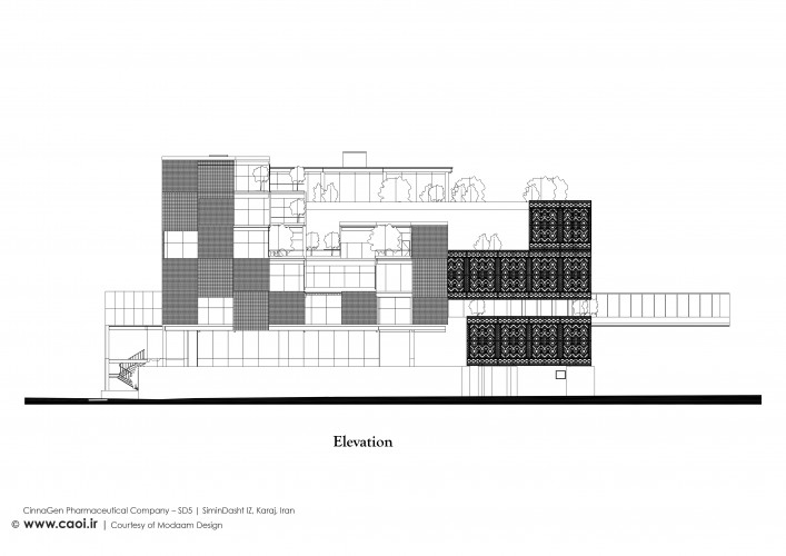 CinnaGen Pharmaceutical Company Elevations  1 