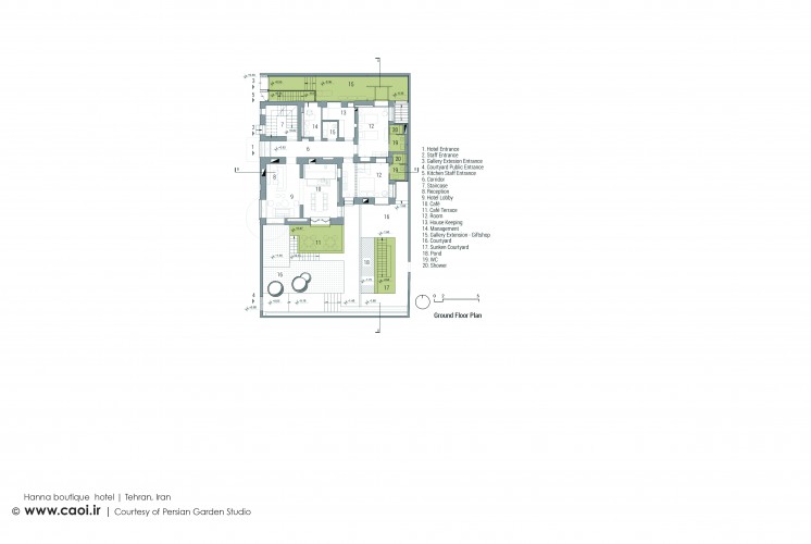 Plans of Hanna Boutique Hotel  4 