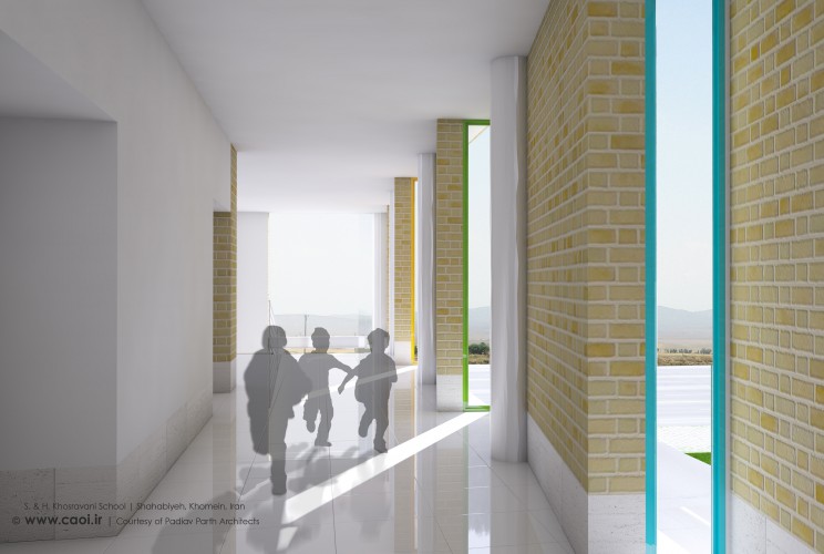 3D Shahabeddin and Hashem Khosravani School Padiav Parth Architects  3 