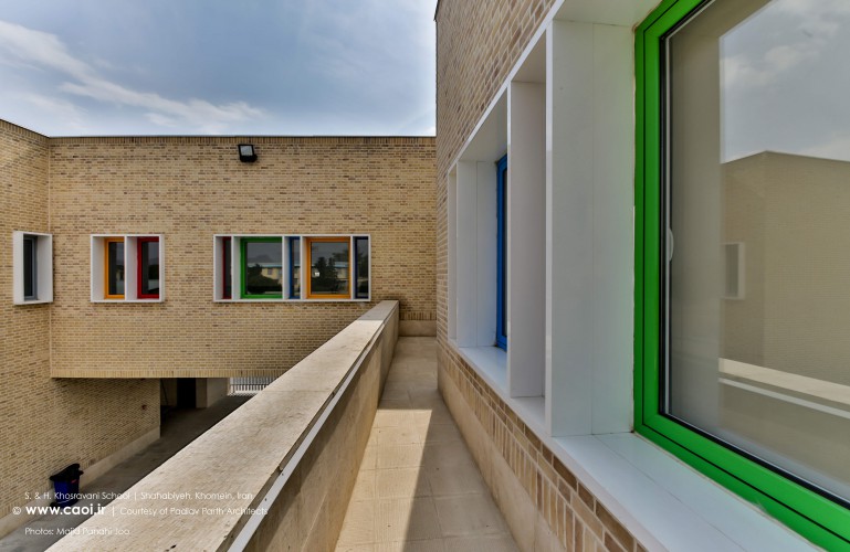 Shahabeddin and Hashem Khosravani School in Khomein Markazi province Padiav Parth Architects  5 