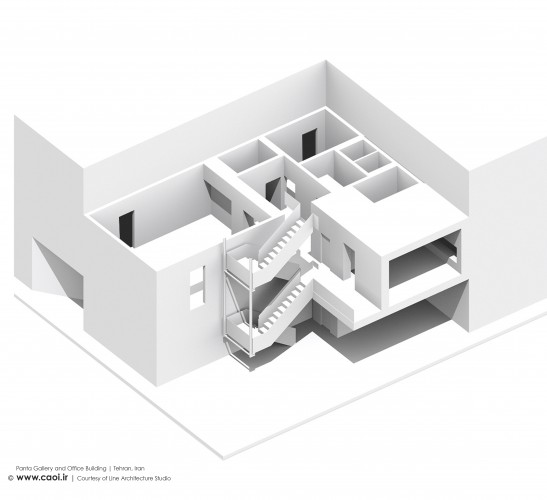 Panta Gallery and Office Building Diagram