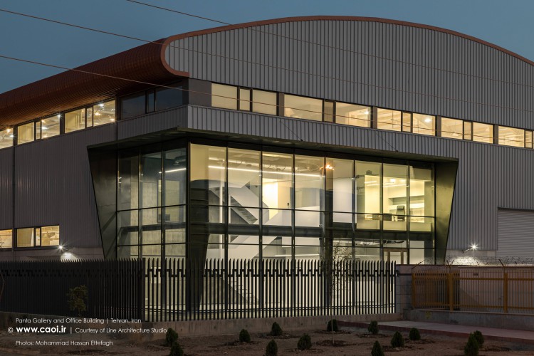 Panta Gallery and Office Building in Parand Industrial Zone  2 