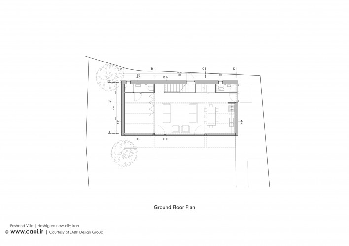 Fashand Villa Ground Floor Plan