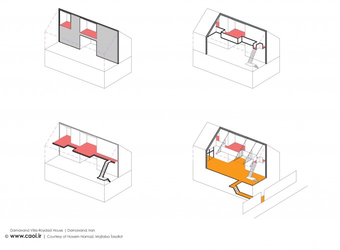 Design Diagrams Damavand Villa Roydad House  2 