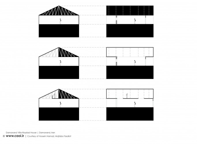 Design Diagrams Damavand Villa Roydad House  3 