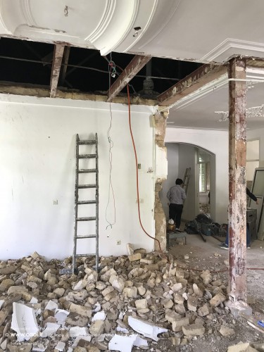 During Renovation Damavand Villa Roydad House  4 