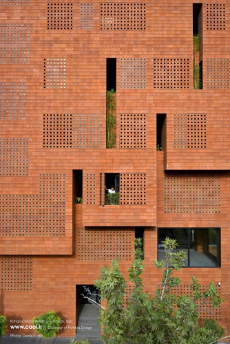 Kohan Ceram Central Office Building in Tehran Hooba Design Brick Architecture  2 