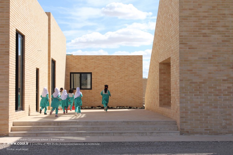 The Noor e Mobin G2 primary school in Bastam FEA Studio Iranian Architecture  8 