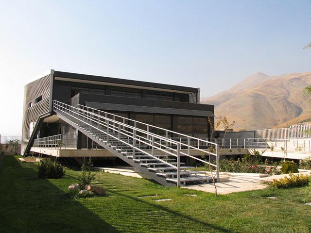 House with 2 skins in Iran by Fluid Motion Architects  2 