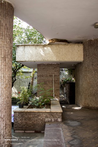 Mr Masoumi House in Zafaraniyeh 1960s Architect Mohammadreza Naderpour  4 
