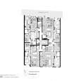 Ground floor plan Shimigiah Residential Apartment Shiraz Ashari Architects