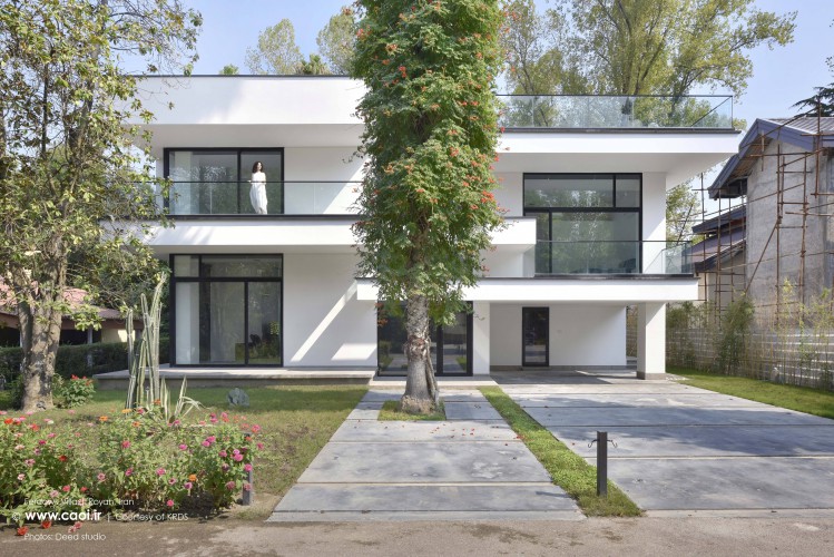 Ferdows Villa in Royan KRDS Kourosh Rafiey Design Studio CAOI  1 