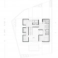Second Floor Plan Ayenevarzan House MAAN Architecture Group