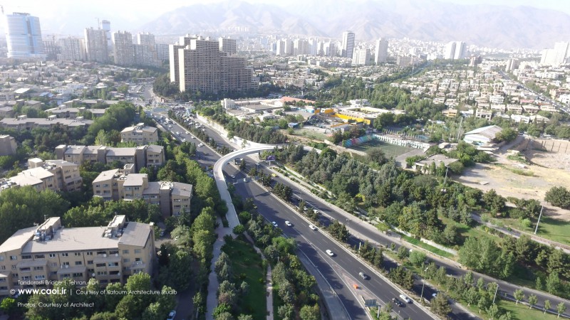 Tandorosti Bridge in Tehran by Katoum Architecture Studio  1 