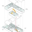 Plan Isometric Vault on Vault Villa in Royan by KRDS