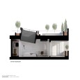 3D section Downwind residential apartment Shiraz Ashari Architects  1 