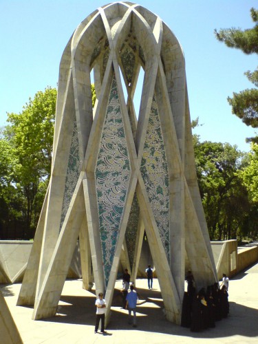 Omar Khayyam Mausoleum in Iran by Houshang Seyhoun  1 
