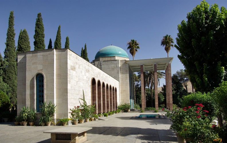 Saadi Mausoleum in Shiraz Iran by Mohsen Froughi  001 