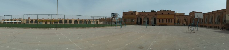 Iranshahr High school in Yazd  2 