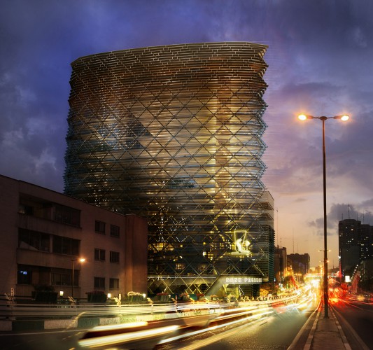 Pasargad Bank Headquarters in Tehran by Naghshe Mandegar Co.   RMM Architects Office  1 