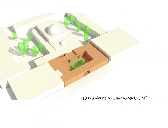 The Bazaar Adjacent to Saint Marys Church Isfahan Diagram  4 