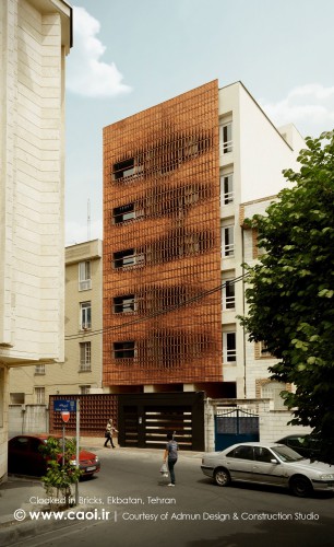 Cloaked in Bricks in Ekbatan  Tehran Brick in Architecture  1 