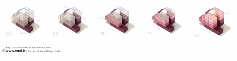 Bagh Mashad Residential Apartments  Bracket Design Studio Diagram 03