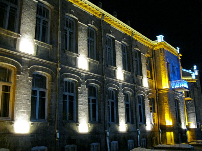 Tabriz Municipality Palace  night   3 