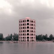 Retro futurism Iranian High rise Architecture Landmarks photomontage  19 