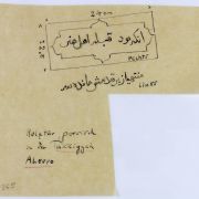 Aleppo  Syria  Takkiya Records of Inscriptions on Wooden Door