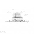 South Elevation Pransa Commercial Office Complex Tehran DOT Architects