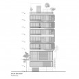 Elevation Sepinoud Residential Building Tehran Cedrus Architecture Studio CAOI  2 
