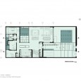 Ground Floor Plan Father and Daughter House in Mashhad by Afshin Khosravian
