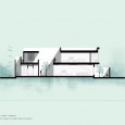 Section B B Father and Daughter House in Mashhad by Afshin Khosravian