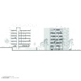 Section and Elevation Alef residential building Karaj JAD office