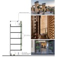 Section Goosheh Residential Building Ardisa Architecture Studio  1 